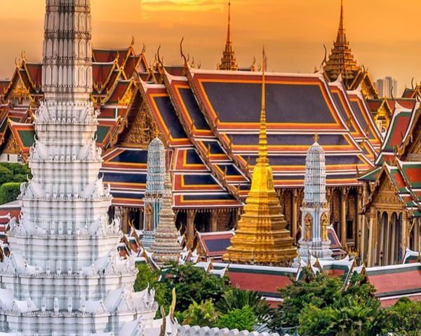 Wat phra kaew, Bangkok, Thailand