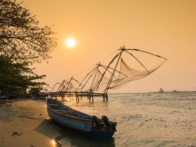 Chinese Fishing Nets at Fort Cochin, #Kerala, India